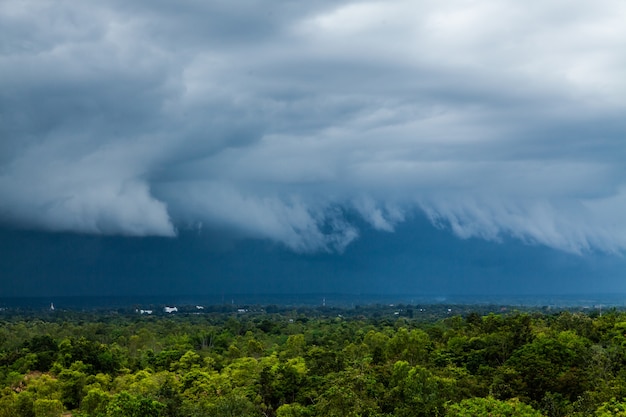 trovão tempestade céu Chuva nuvens