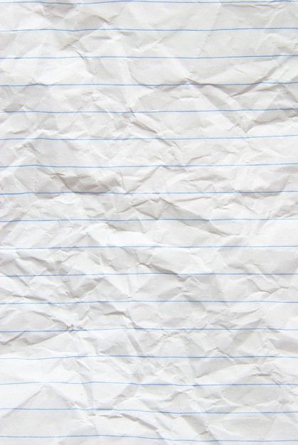 Trozo de papel blanco ideal para texturas y fondos.