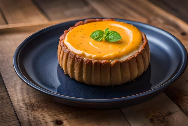 Un trozo de pizza con queso derretido en un plato