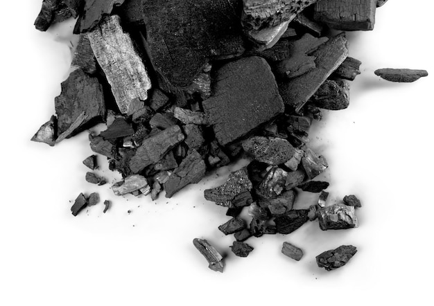 Trozos de carbón