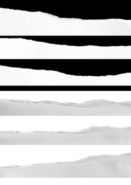Trozos de fondo de textura de papel rasgado con espacio de copia para texto