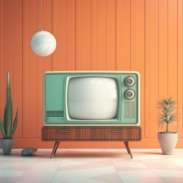 Truetoimage-Fernsehrendering mit Oktan auf weißem Hintergrund