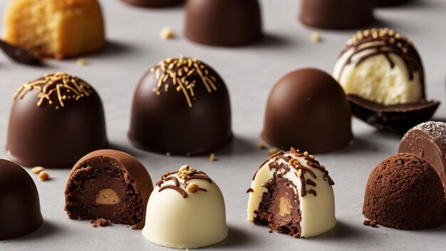 Trufas de chocolate