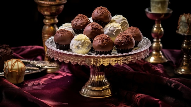 Trufas de chocolate