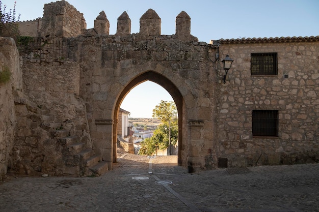 Trujillo, ciudad medieval de la provincia de Cáceres, España. Herencia mundial.