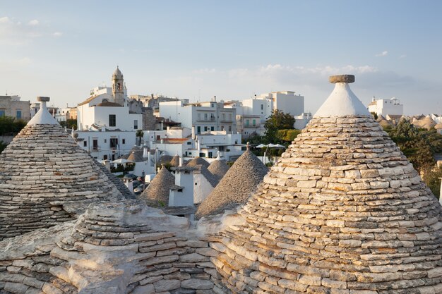 Trulli, las casas antiguas típicas de Alberobello.