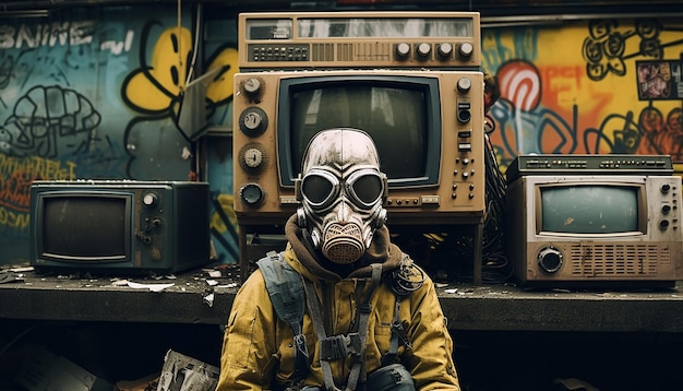 Tschernobyl-TV-Serie Street Art Camden Town London