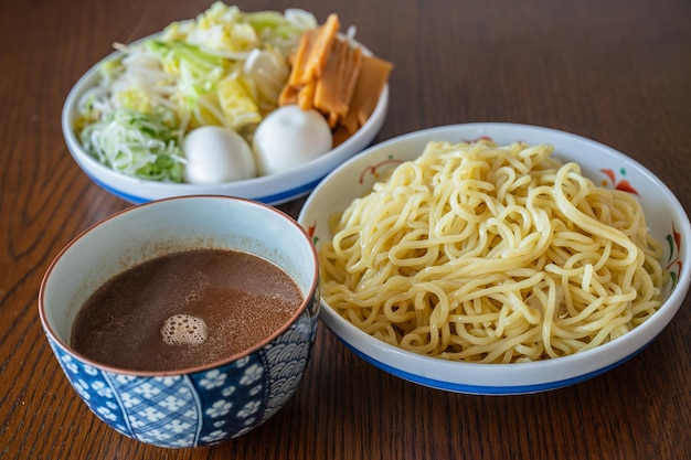 Tsukemen im japanischen Stil