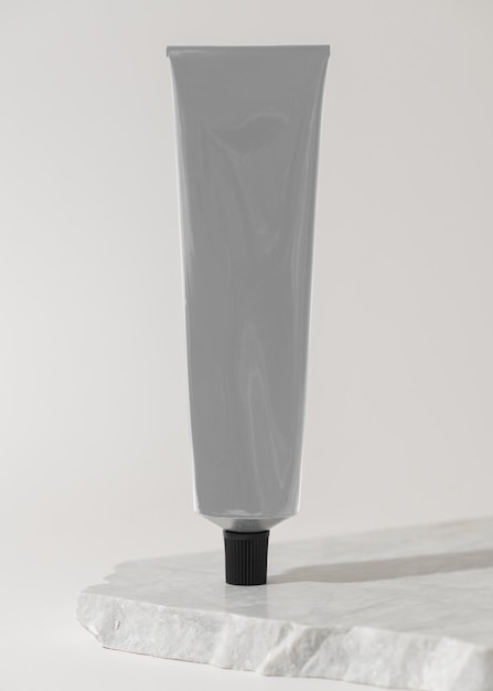 Tube mockup png embalagem de creme de pele de produtos de beleza