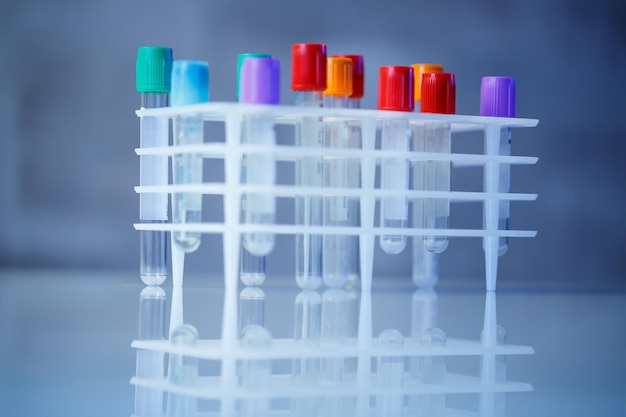 Tubos de ensayo para análisis de sangre Comprobar el virus Dispositivos médicos Enfoque selectivo