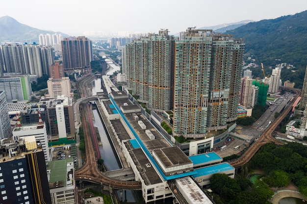 Tuen Mun, Hong Kong, 09 de septiembre de 2018:- ciudad de Hong Kong