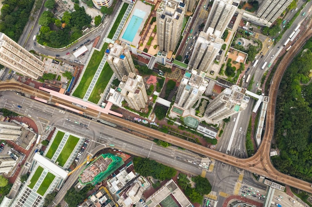 Tuen Mun, Hongkong, 09. September 2018: - Stadt Hongkong