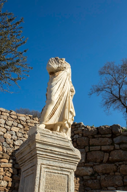 Türkei Izmir Ephesus Antike Stadt, historische Stadt