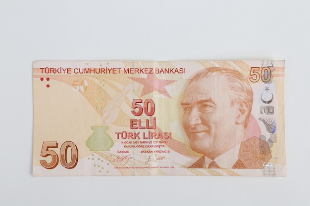 Türkische Währung Türkische Lira-Banknoten