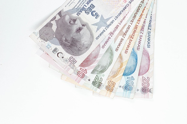 Türkische Währung Türkische Lira-Banknoten