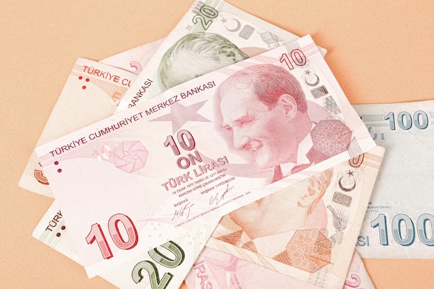 Türkische Währung Türkische Lira-Banknoten