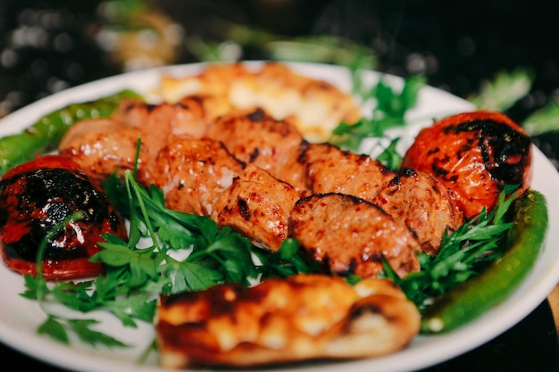 Türkischer und arabischer traditioneller Ramadan-Kebab