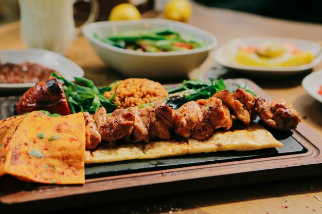 Türkischer und arabischer traditioneller Ramadan-Kebab