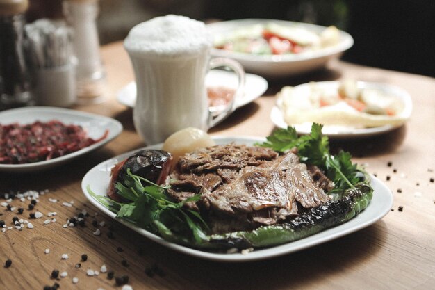 Türkischer und arabischer traditioneller Ramadan-Kebab