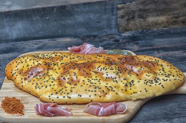 Foto türkisches brot proshuto