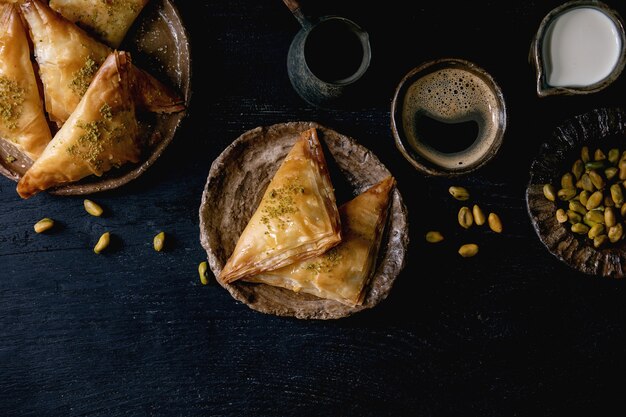 Türkisches Dessert Baklava