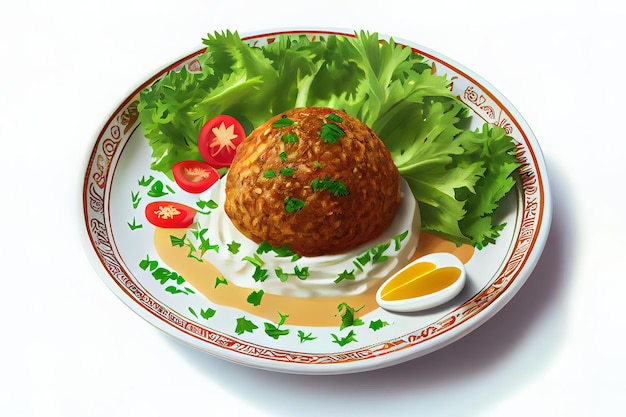 Türkisches Ramadan Food Generative Ai