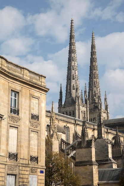 Türme der Domkirche, Bordeaux, Frankreich