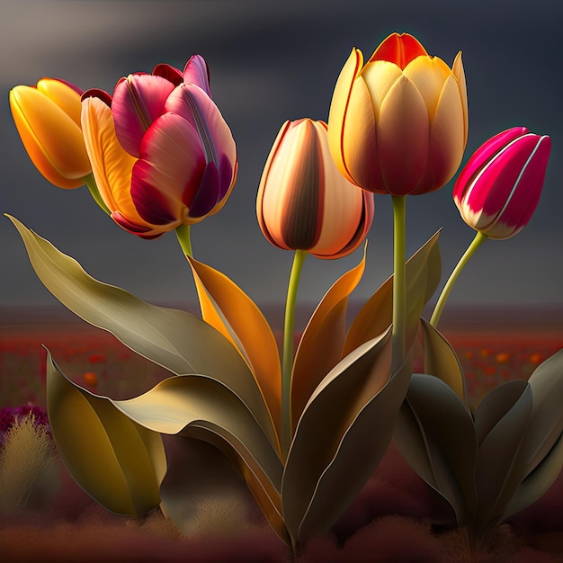 tulipas