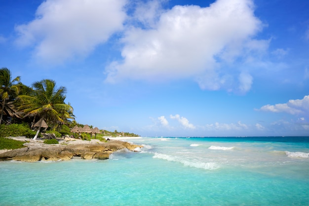 Tulum Karibischer Strand in Riviera Maya