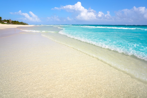 Tulum Karibischer Strand in Riviera Maya