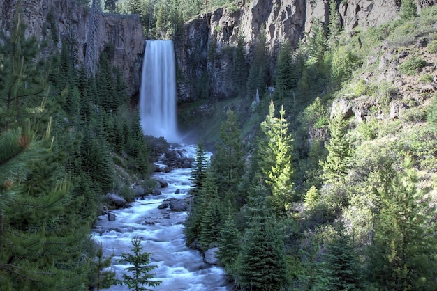 Tumalo cae desierto de Deschutes