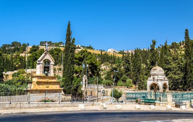 Tumba da virgem maria em jerusalém - israel