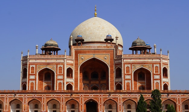 Tumba de Humayun, tumba do Imperador Mughal Humayun em Delhi, Índia.