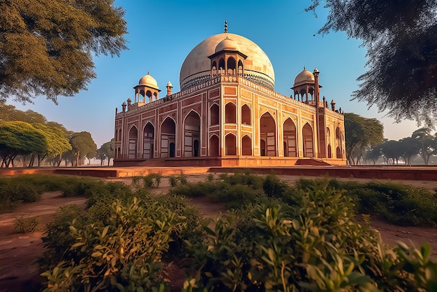 Foto tumba de humayun delhi india