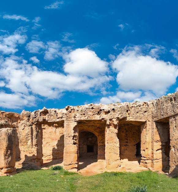 Túmulos dos reis, museu arqueológico em Paphos, Chipre