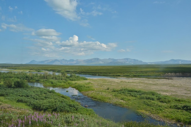 Tundra en los Urales Polares y la Cordillera de los Urales Principales