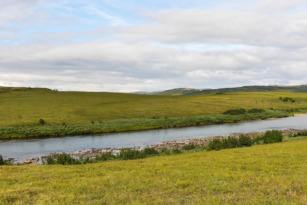 Tundra en los Urales Polares