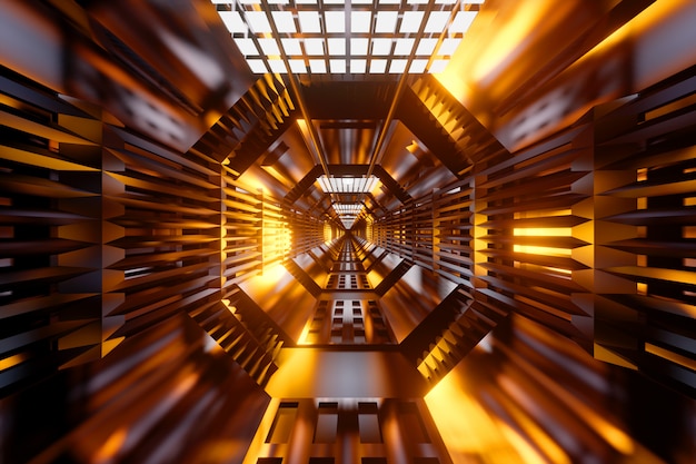 Un túnel de ciencia ficción