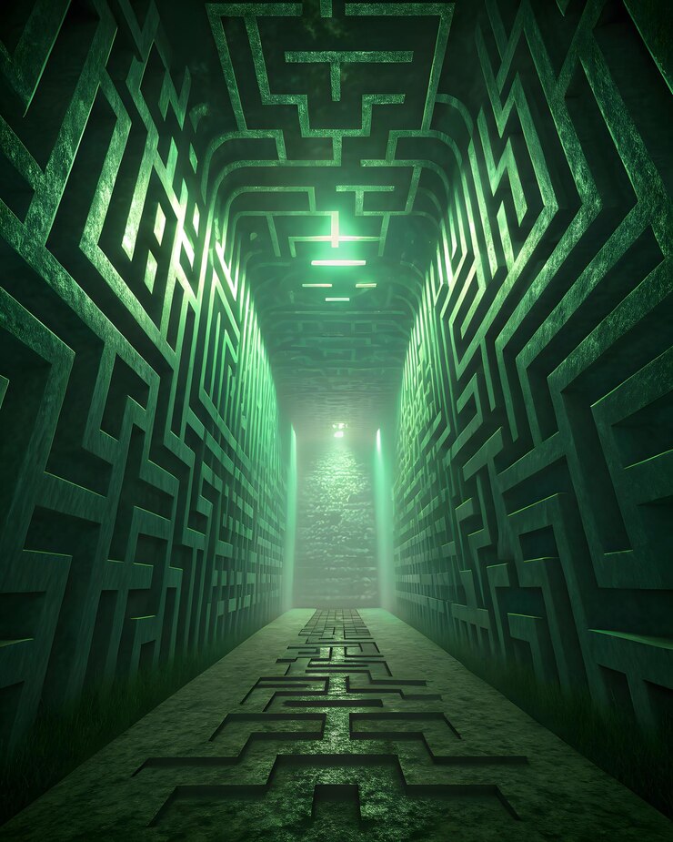 El túnel del laberinto verde