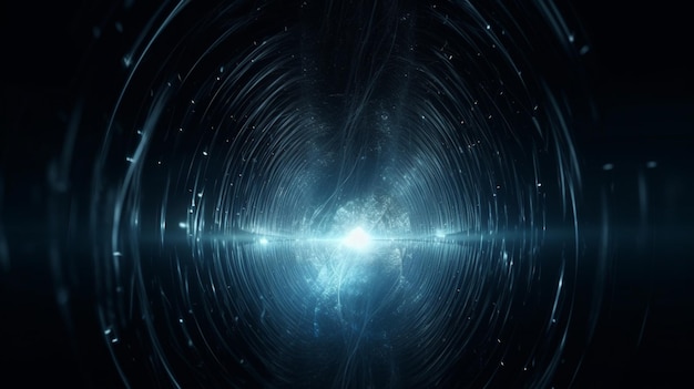 El túnel oscuro del tiempo y el espacio