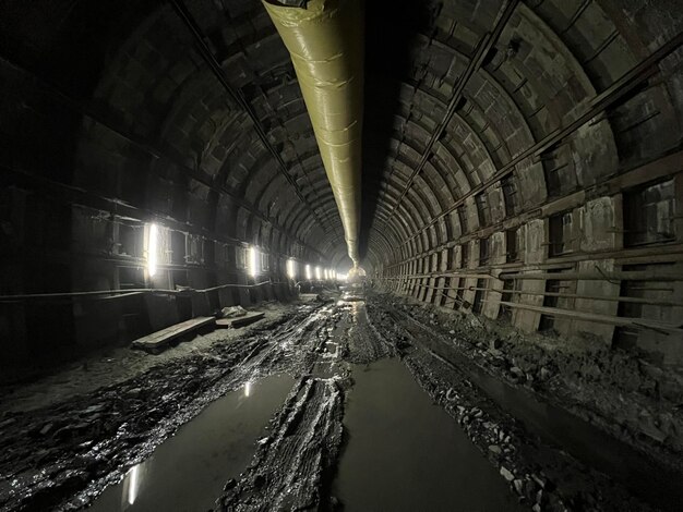 Foto túnel vazio