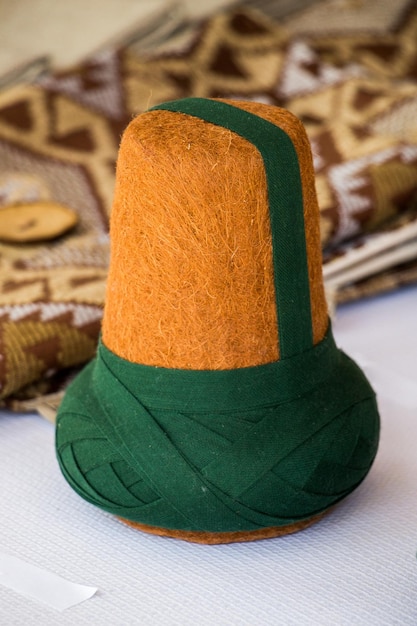 Turbante de moda otomana para los sufíes