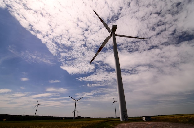 Turbina de viento del molino de viento