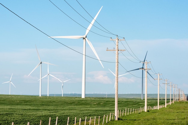 Turbinas na rede eléctrica de parques eólicos de Alberta