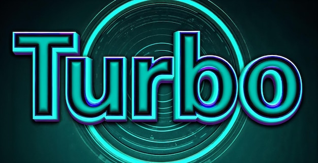 Turbo - Tipografía moderna y elegante