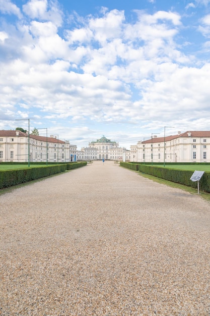 Turin Italien Stupinigi Royal Palace Luxus altes barockes Äußeres