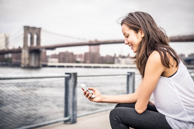 Turista em Nova York