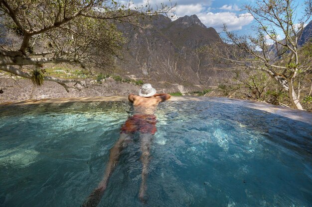 Turista en el Tolantongo