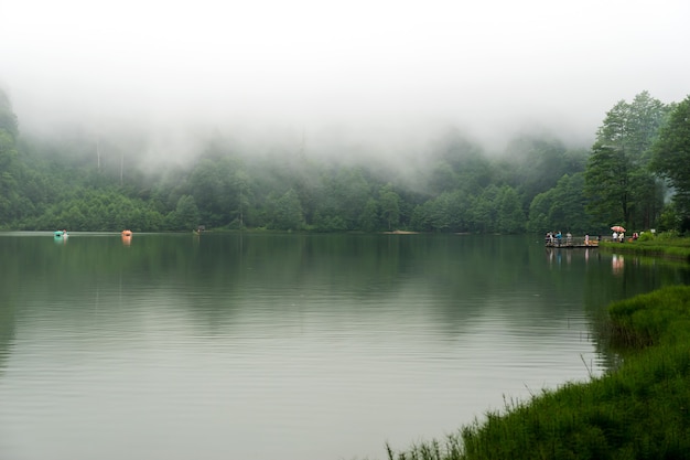 TURKEY ARTVIN 20160715 Karagol Black lake no leste do Mar Negro