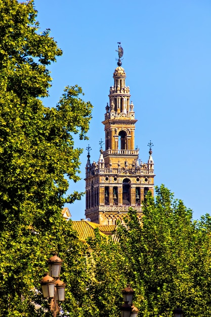 Turm der Plaza de Espana, Sevilla, Spanien